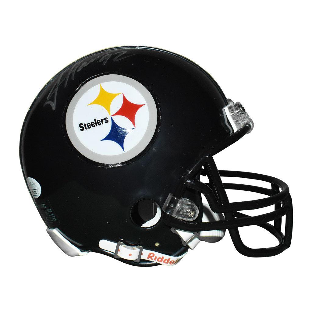 James Harrison Autographed Pittsburgh Steelers Mini Helmet JSA