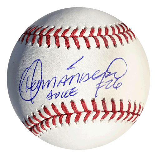 Orlando Hernandez Autographed Memorabilia