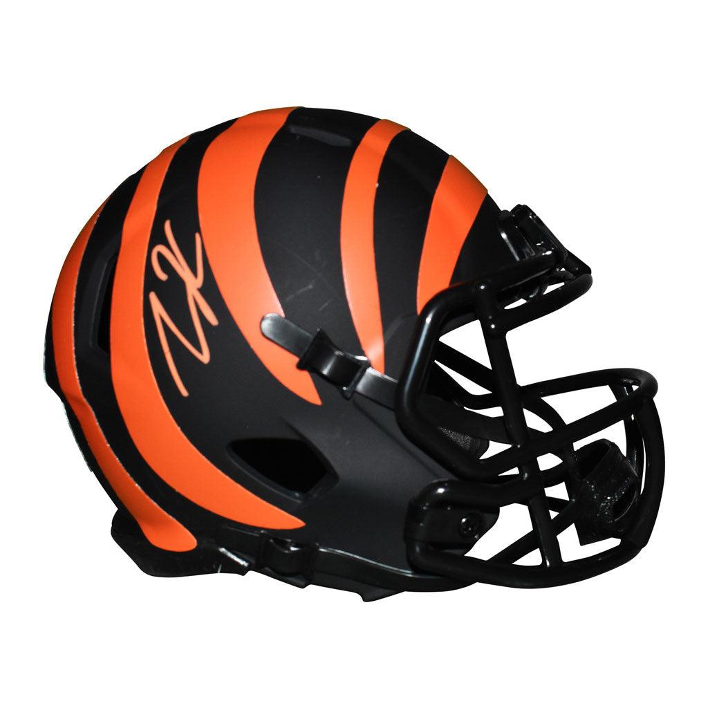 Tee Higgins Signed Cincinatti Bengals Eclipse Speed Mini Replica Footb — RSA