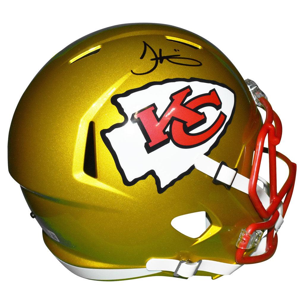 Tyreek Hill Autographed KC Chiefs Flash Mini Helmet-Beckett W Hologram –  The Jersey Source