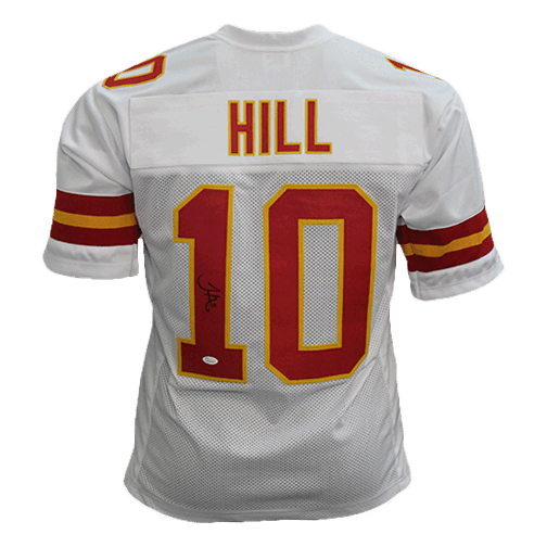 Autographed/Signed Tyreek Hill Kansas City Red Football Jersey JSA COA at  's Sports Collectibles Store