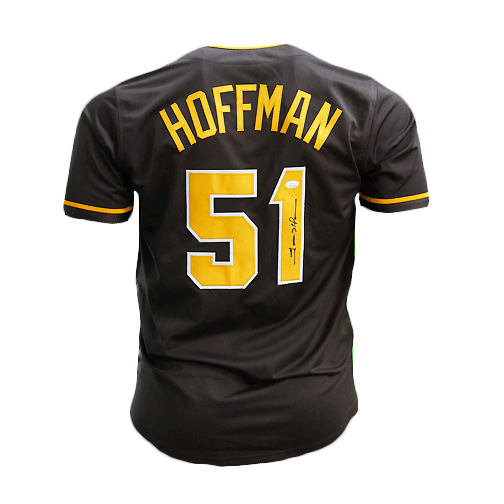 Trevor Hoffman Signed San Diego Pro Edition Baseball Jersey (JSA)