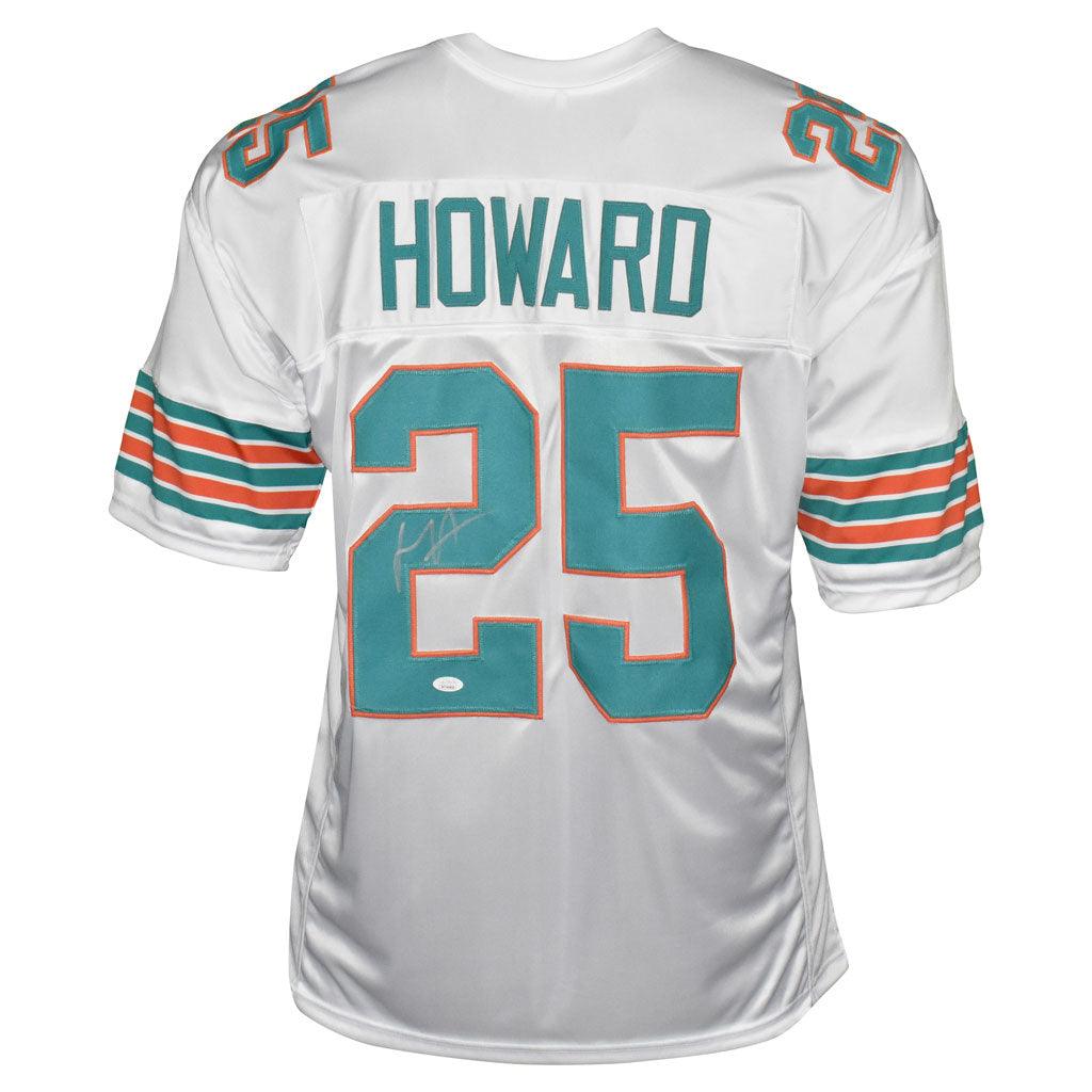 Xavien Howard Signed Miami Pro White Football Jersey (JSA) — RSA