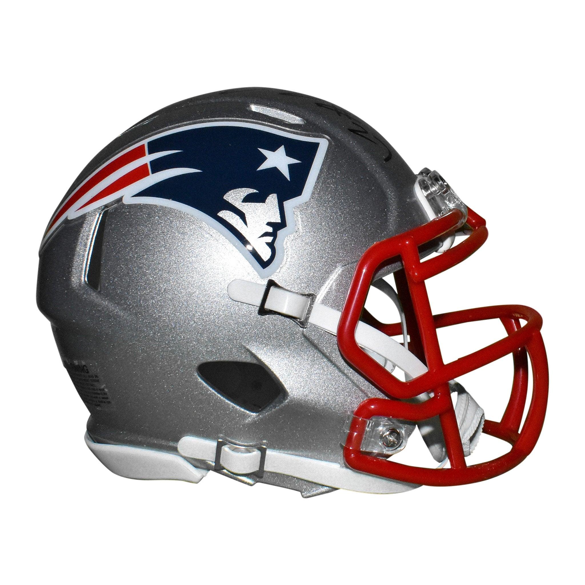 JC Jackson Signed New England Patriots Official Logo Football (JSA) — RSA