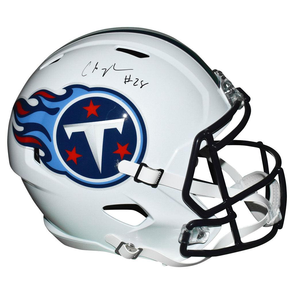 Chris Johnson Signed Tennessee Titans Speed Full-Size Replica 1999-17 — RSA