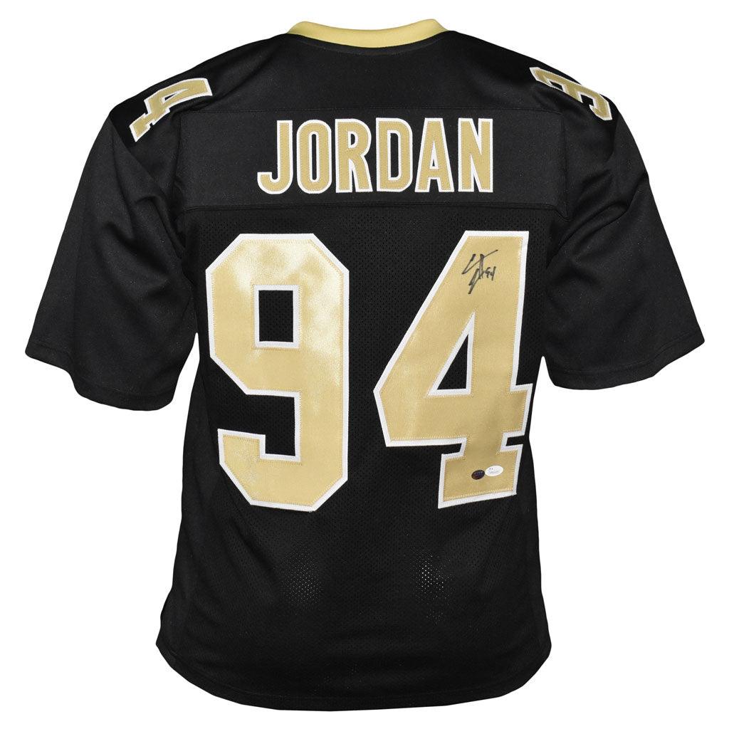 Cam Jordan Autographed Signed New Orleans Saints White Jersey JSA