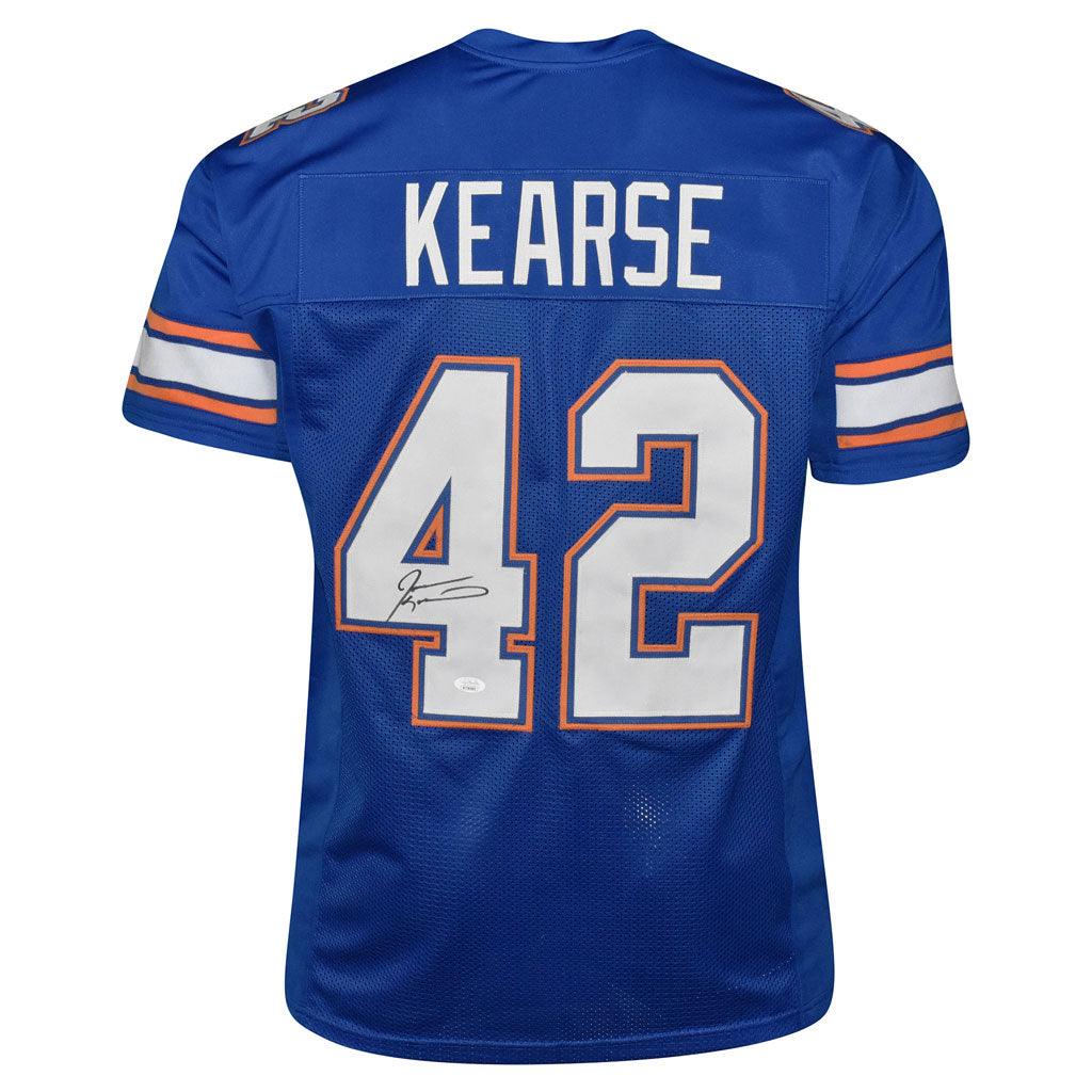 Jevon Kearse Signed Blue Custom Football Jersey