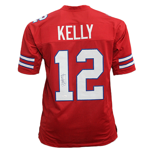 Framed Buffalo Bills Jim Kelly Autographed Signed Jersey Jsa Coa