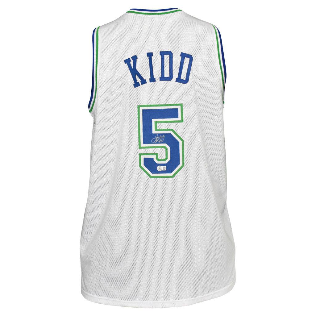 Jason Kidd Autographed Framed Dallas Mavericks Jersey