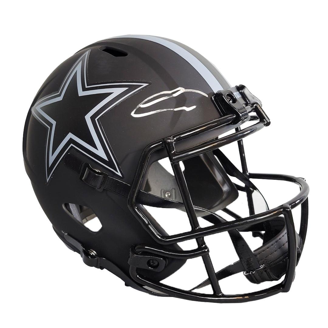 CeeDee Lamb Dallas Cowboys Autographed Riddell Eclipse Speed Mini Helmet