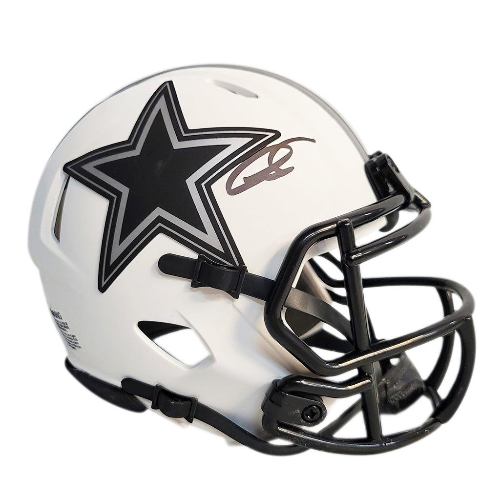 Cee Dee Lamb Autographed Dallas Cowboys Eclipse Mini Helmet