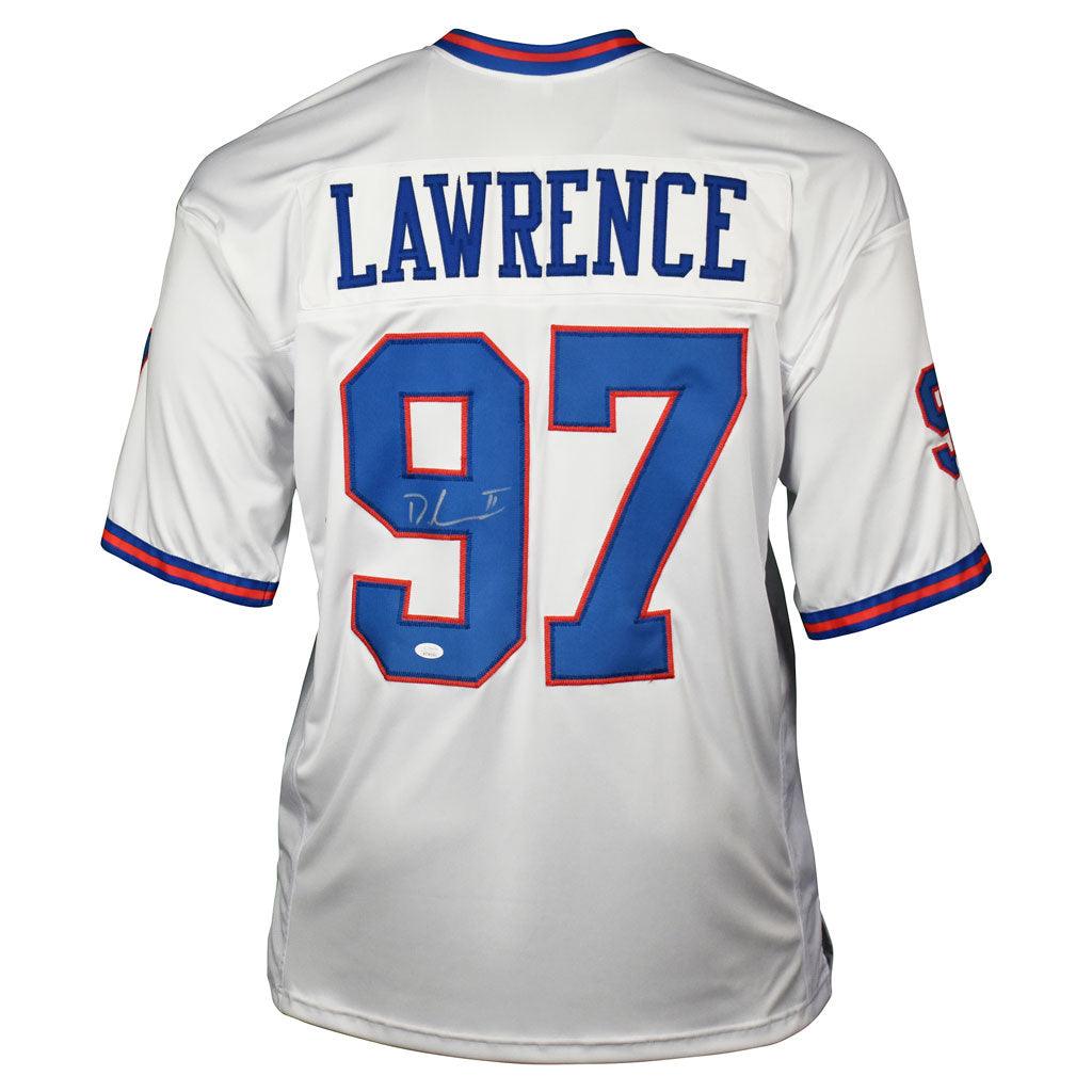 RSA Dexter Lawrence Signed New York Pro Black Football Jersey (JSA)