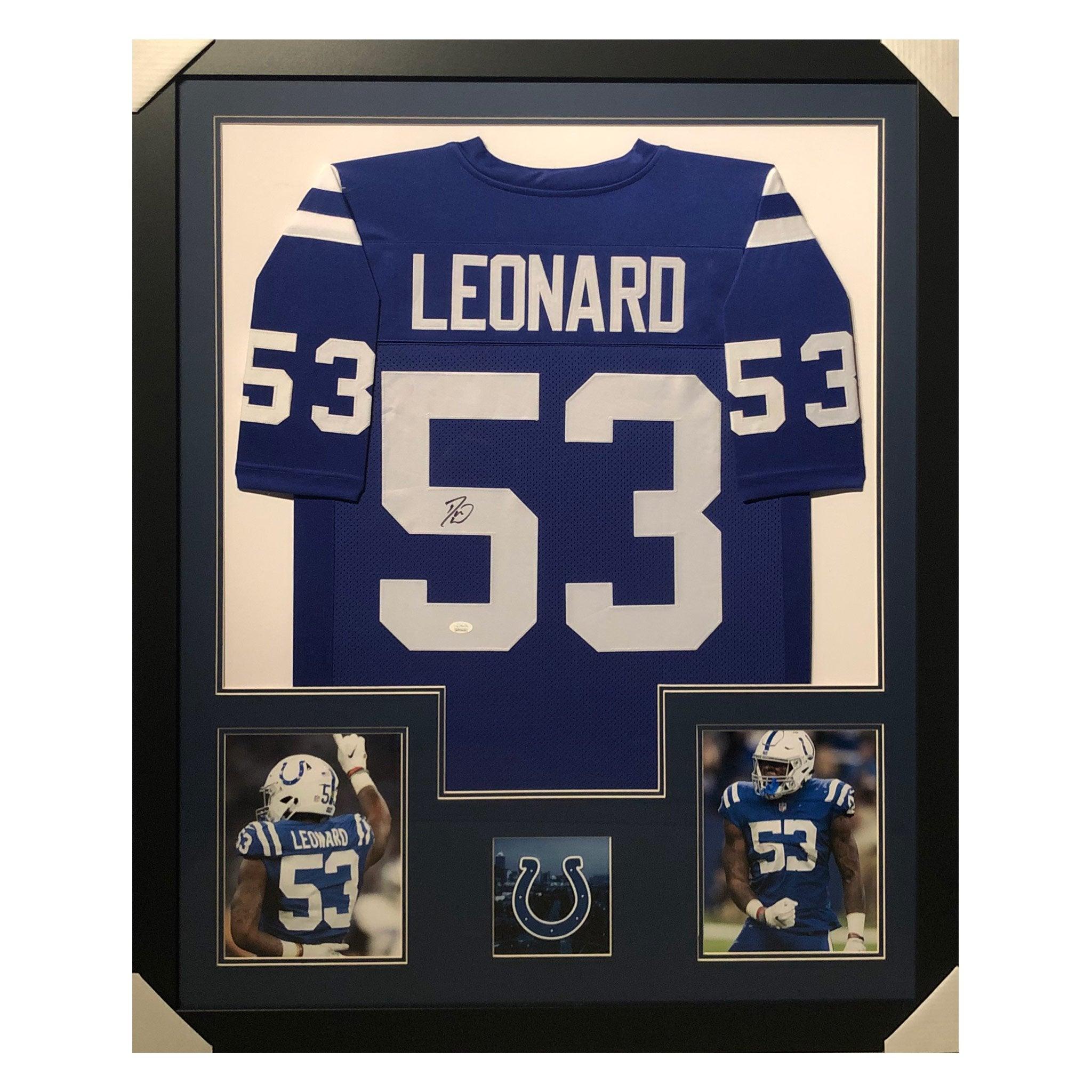 Darius Leonard Signed Jersey (JSA)