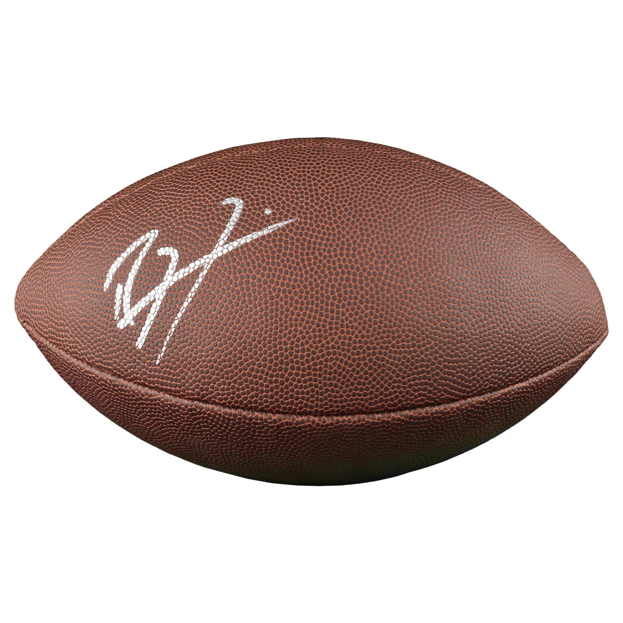 Ray Lewis Autographed Wilson NFL Super Grip Football - JSA W Auth