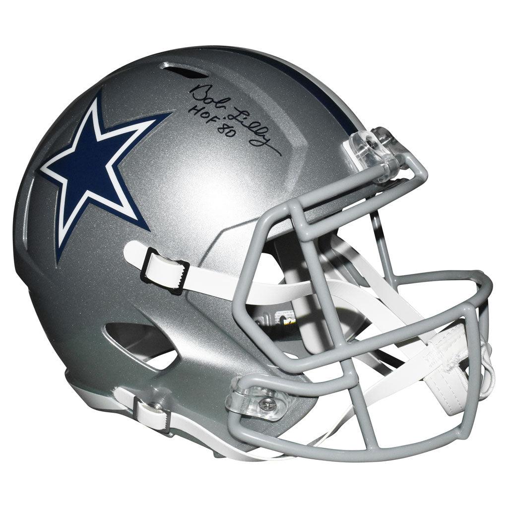 Bob Lilly Signed Dallas Cowboys Speed Mini Helmet — TSE Dallas