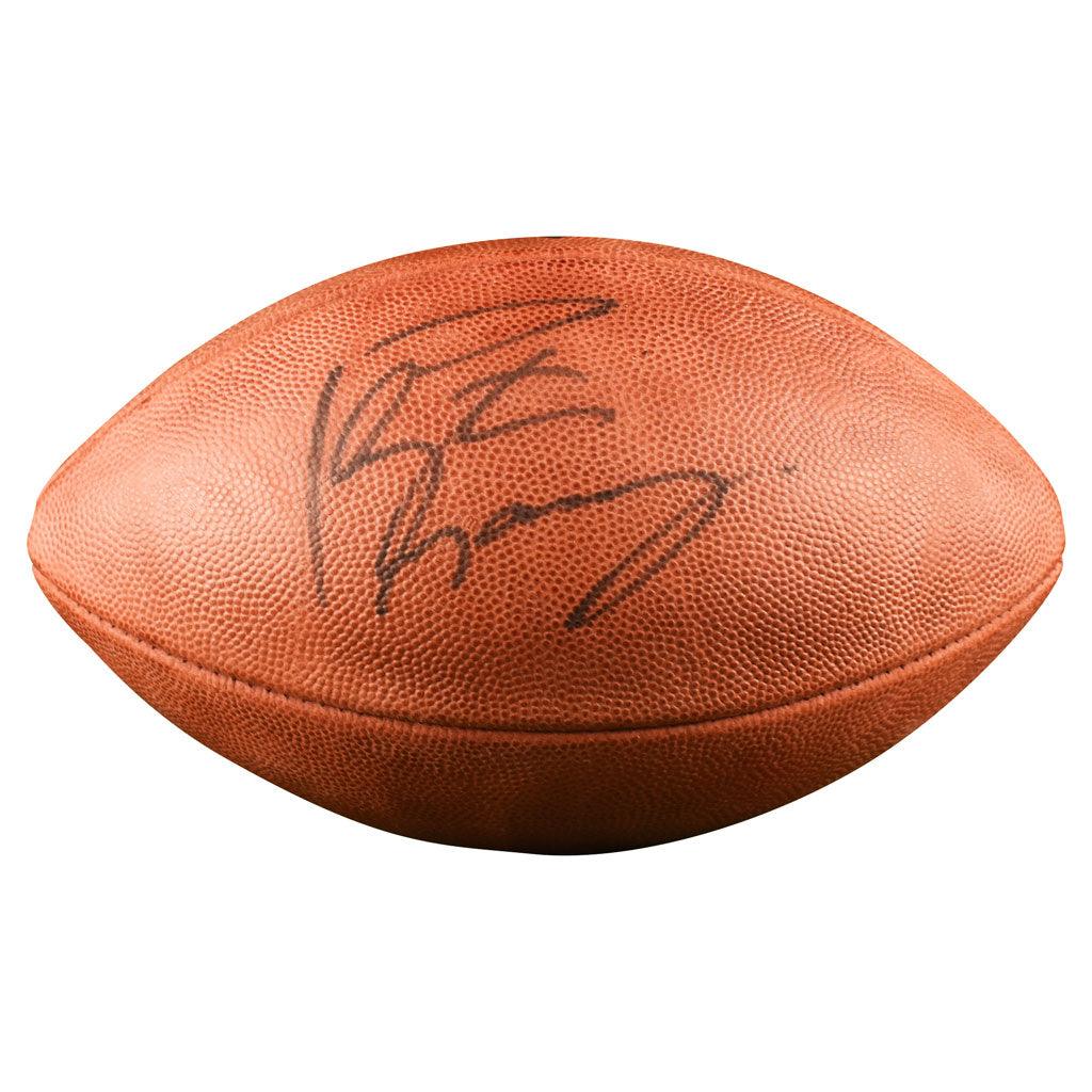 Peyton Manning autographed Wilson On Field Authentic NFL Game Football.  Autographed