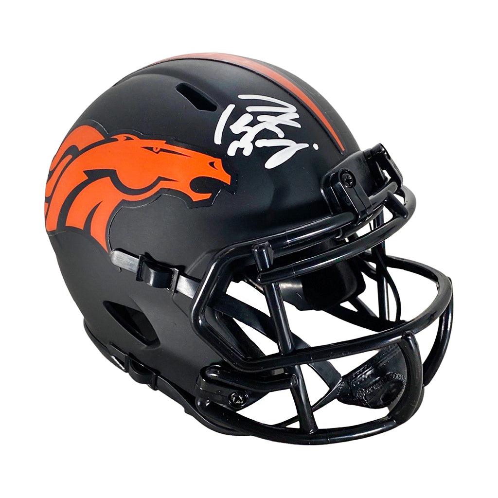 Peyton Manning Signed Black Eclipse Alternate Denver Broncos Mini Helmet  COA Autograph - Inscriptagraphs Memorabilia - Inscriptagraphs Memorabilia