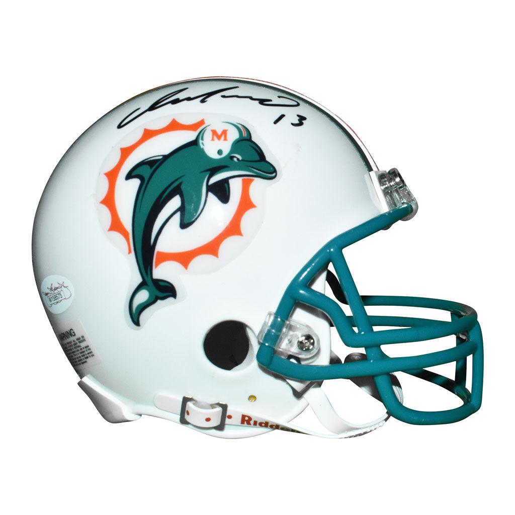 Dan Marino Signed Mini Miami Dolphins Riddell Helmet