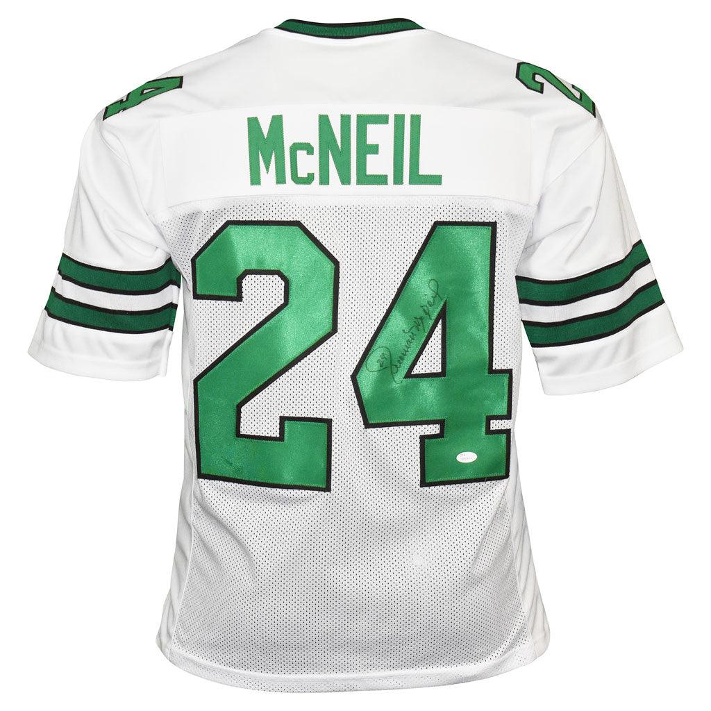 Freeman McNeil Green New York Jets Signed Jersey Autographed JSA