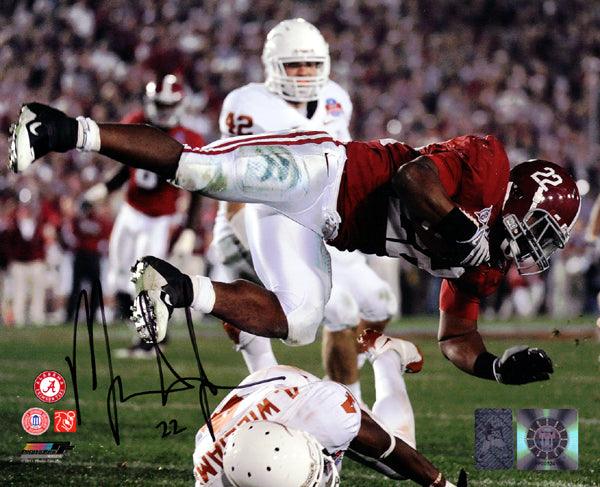 Framed Derrick Henry, Mark Ingram & Devonta Smith Alabama Crimson Tide  Autographed 16 x 20 Photograph with Heisman Inscription