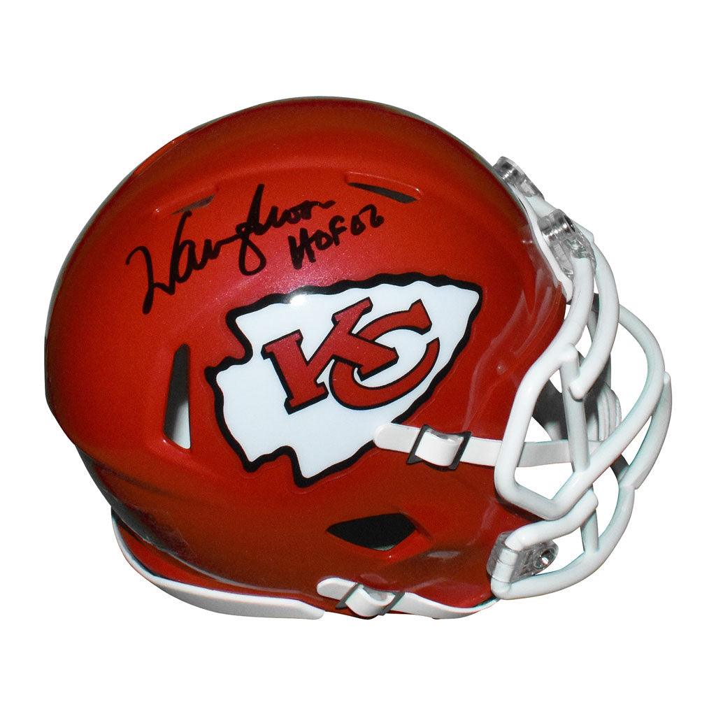 Warren Moon Signed HOF 06 Inscription Kansas City Chiefs Speed