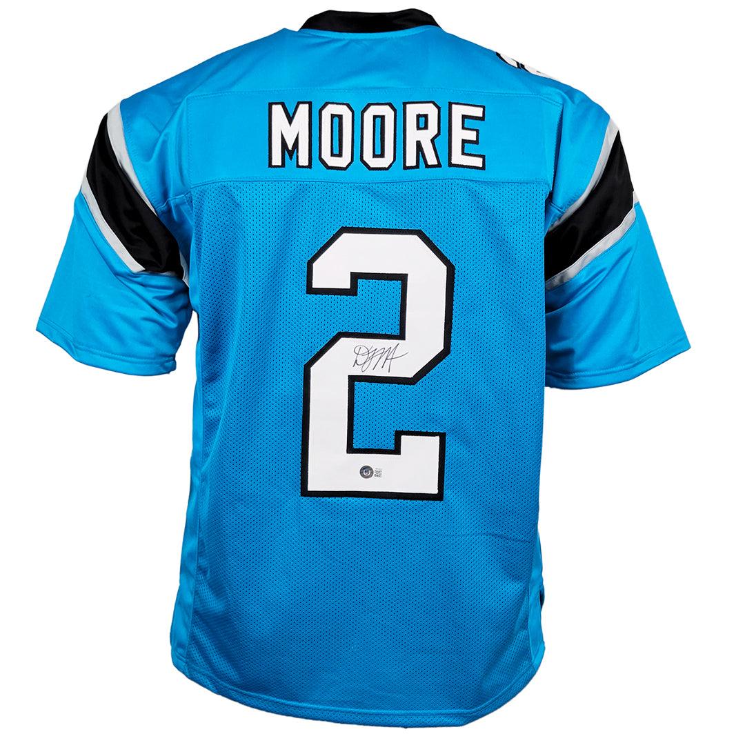 DJ Moore Carolina Panthers Signed Autograph Custom Jersey Blue Beckett –  MisterMancave