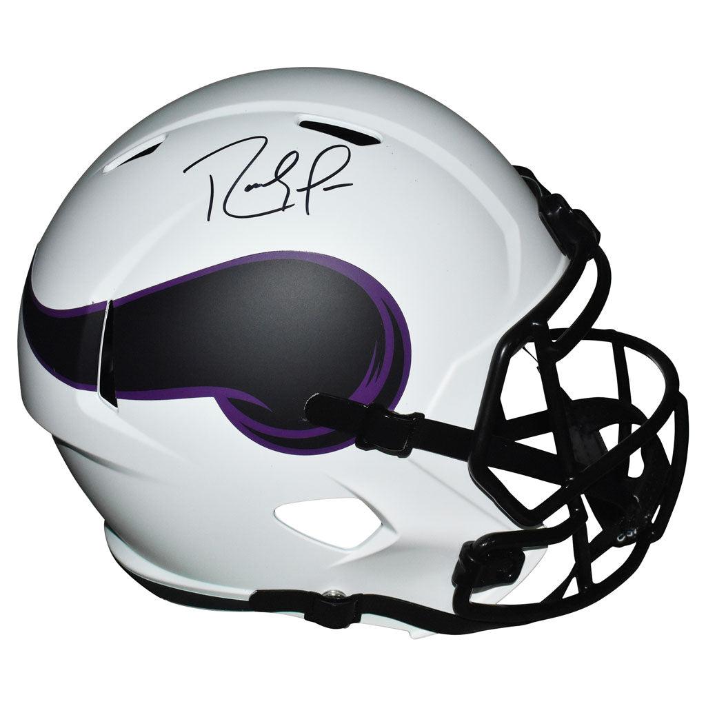 Randy Moss Autographed Minnesota Vikings Lunar Eclipse Speed Flex Full-Size  Football Helmet - BAS