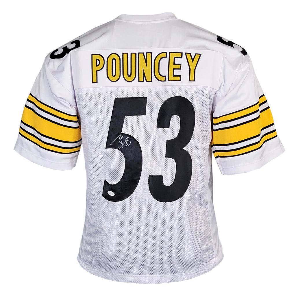 RSA Maurkice Pouncey Signed Pittsburgh White Football Jersey (JSA)