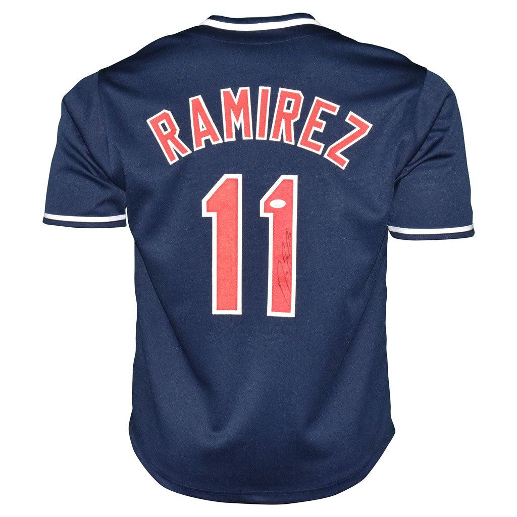 Jose Ramirez Signed Cleveland Blue Baseball Jersey (PSA) — RSA