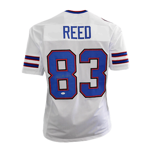 Andre Reed Signed White Pro-edition Jersey JSA 