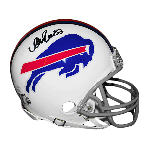 Andre Reed Signed Buffalo Bills White Mini Helmet (JSA)