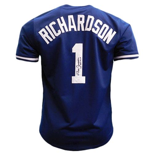 Bobby Richardson Autographed Yankees Jersey