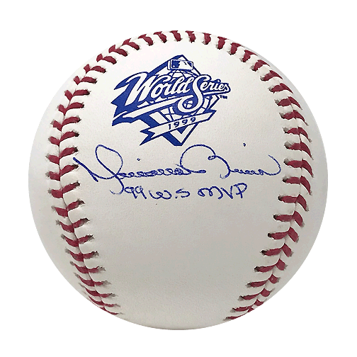 Mariano Rivera Signed New York Yankees 1999 World Series Baseball MVP JSA  31272