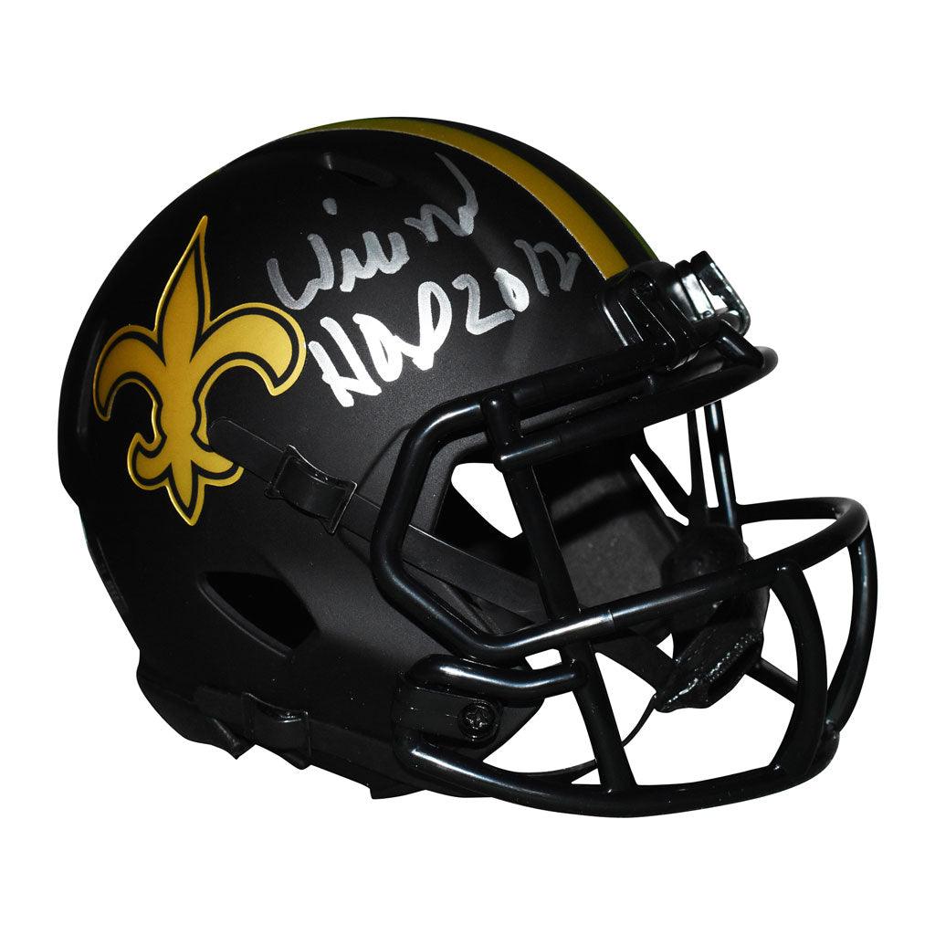 Willie Roaf Autographed/Signed Mini Helmet JSA deals New Orleans Saints HOF