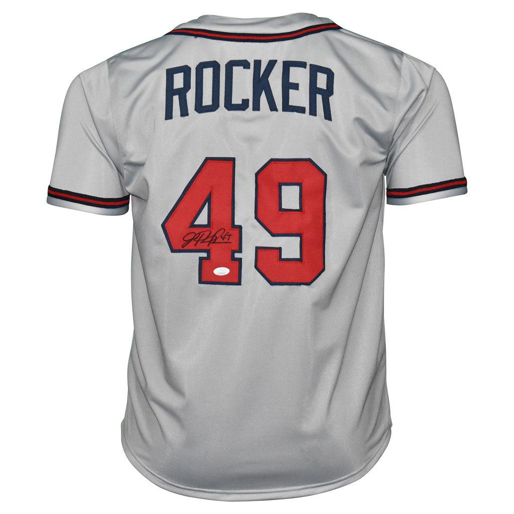 John Rocker Signed Atlanta Red Baseball Jersey JSA 