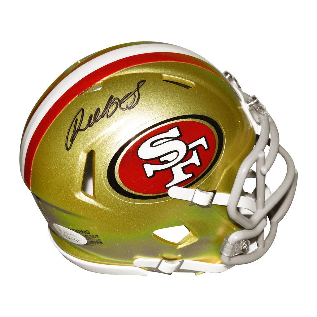 Deebo Samuel San Francisco 49ers Autographed Riddell Speed Mini Helmet -  Autographed NFL Mini Helmets