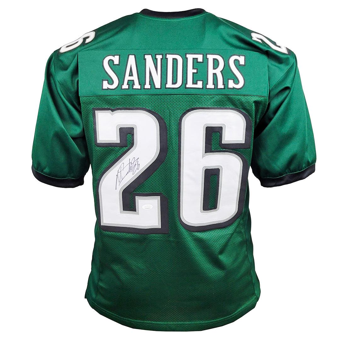 RSA Miles Sanders Signed Philadelphia White Football Jersey (JSA)