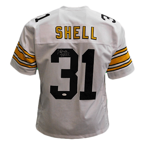 Donnie Shell Pittsburgh Steelers Autographed Football Jersey White