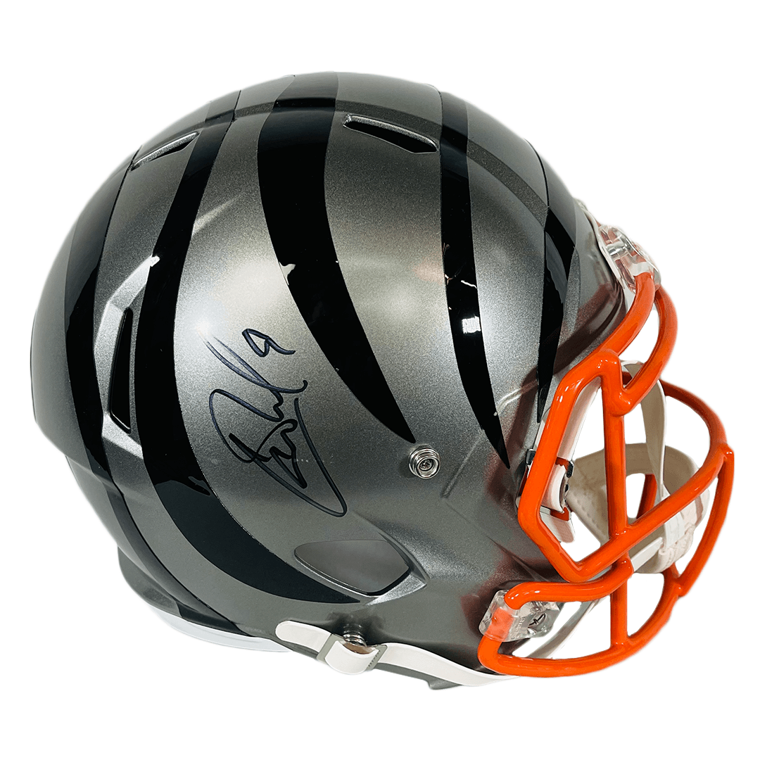 Carson Palmer Signed Cincinnati Bengals Flash Speed Mini Replica Footb — RSA