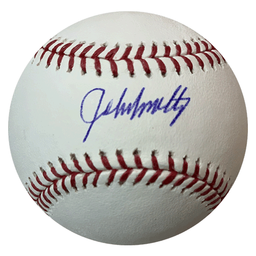 John Smoltz outlet MLB Baseball Autograph