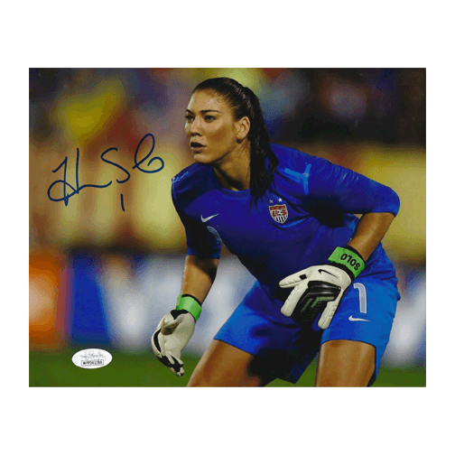 Hope Solo Autographed store and framed picture