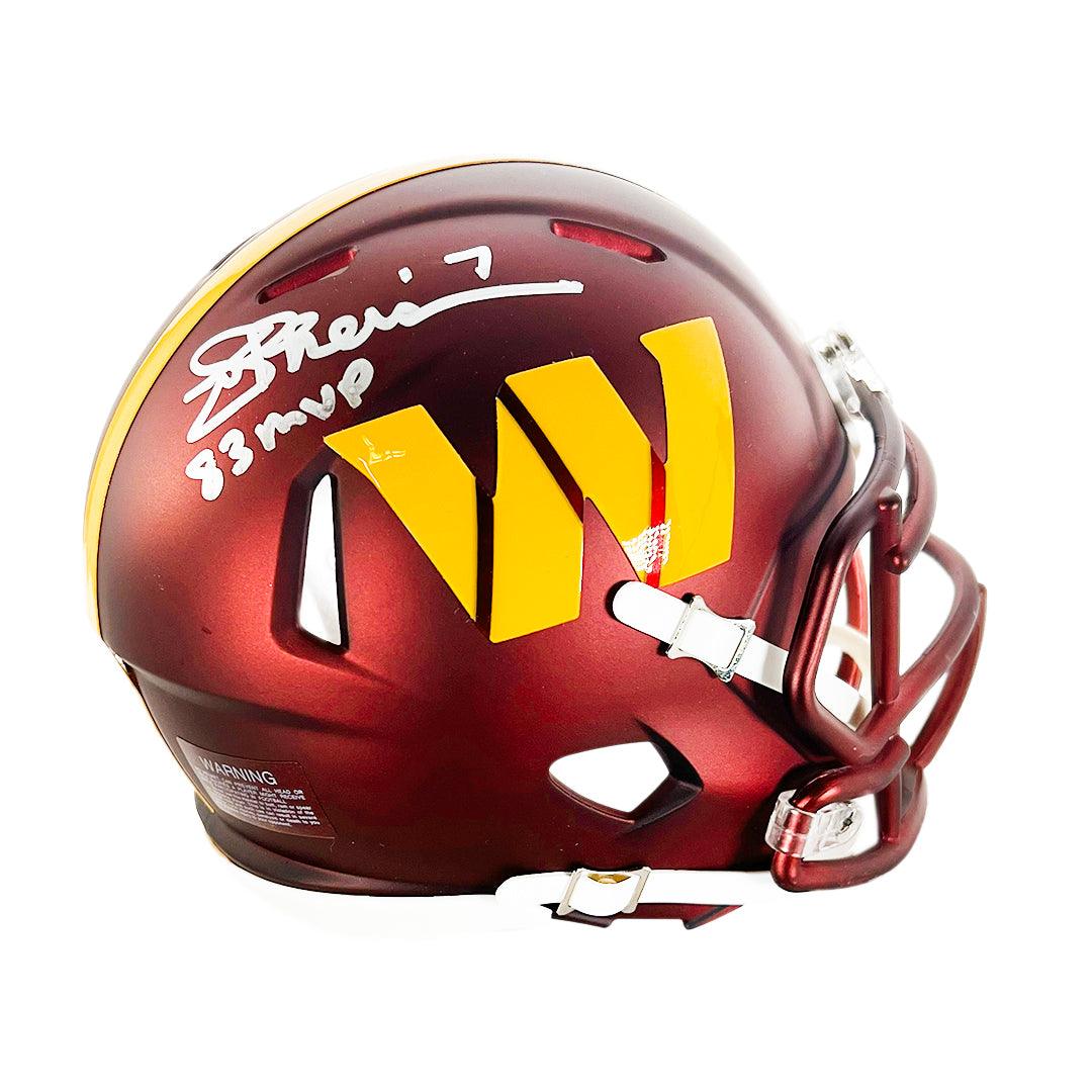 Joe Theismann Signed F/S WFT Flash Speed Helmet w/2Inc-Beckett W Holog –  Super Sports Center