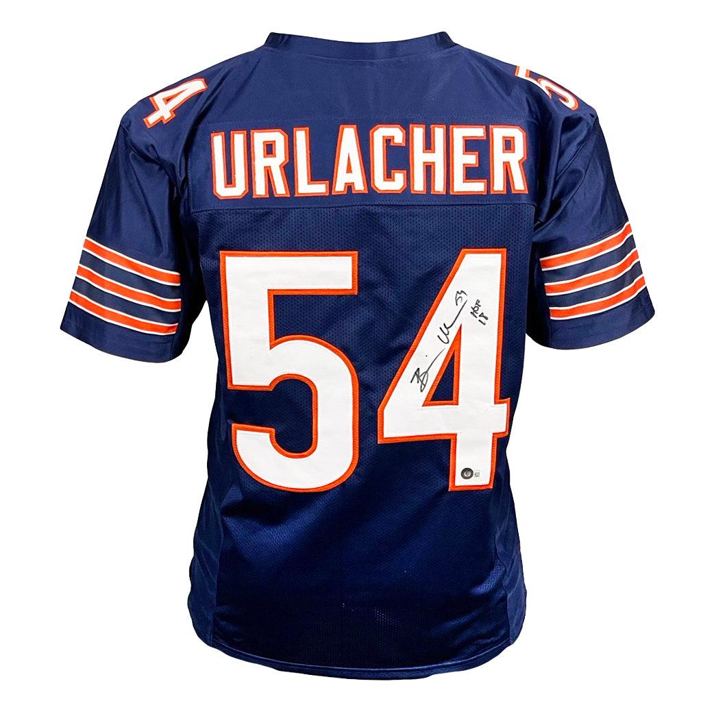 Upcycle Crop Top Reebok Brian Urlacher Chicago Bears Jersey 