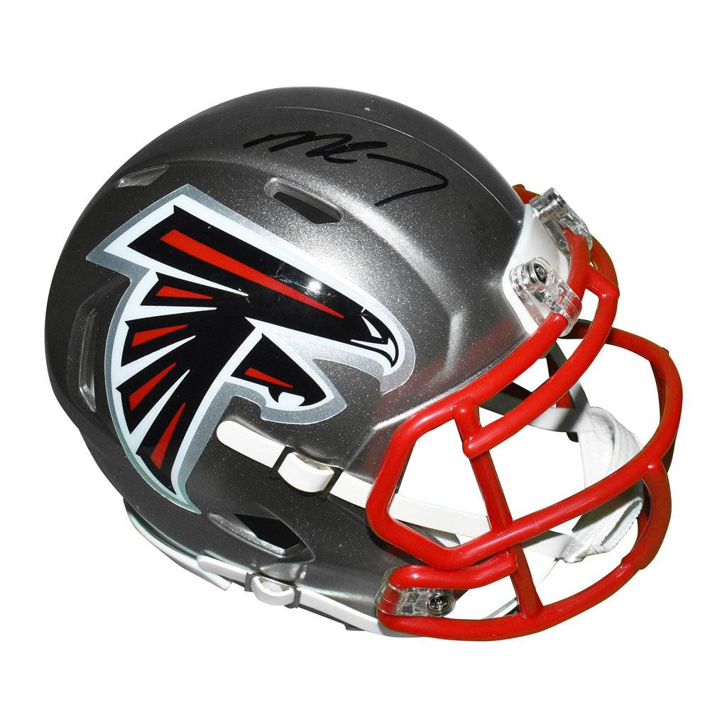 Michael Vick Signed Atlanta Falcons Flash Speed Mini Football Helmet ( — RSA