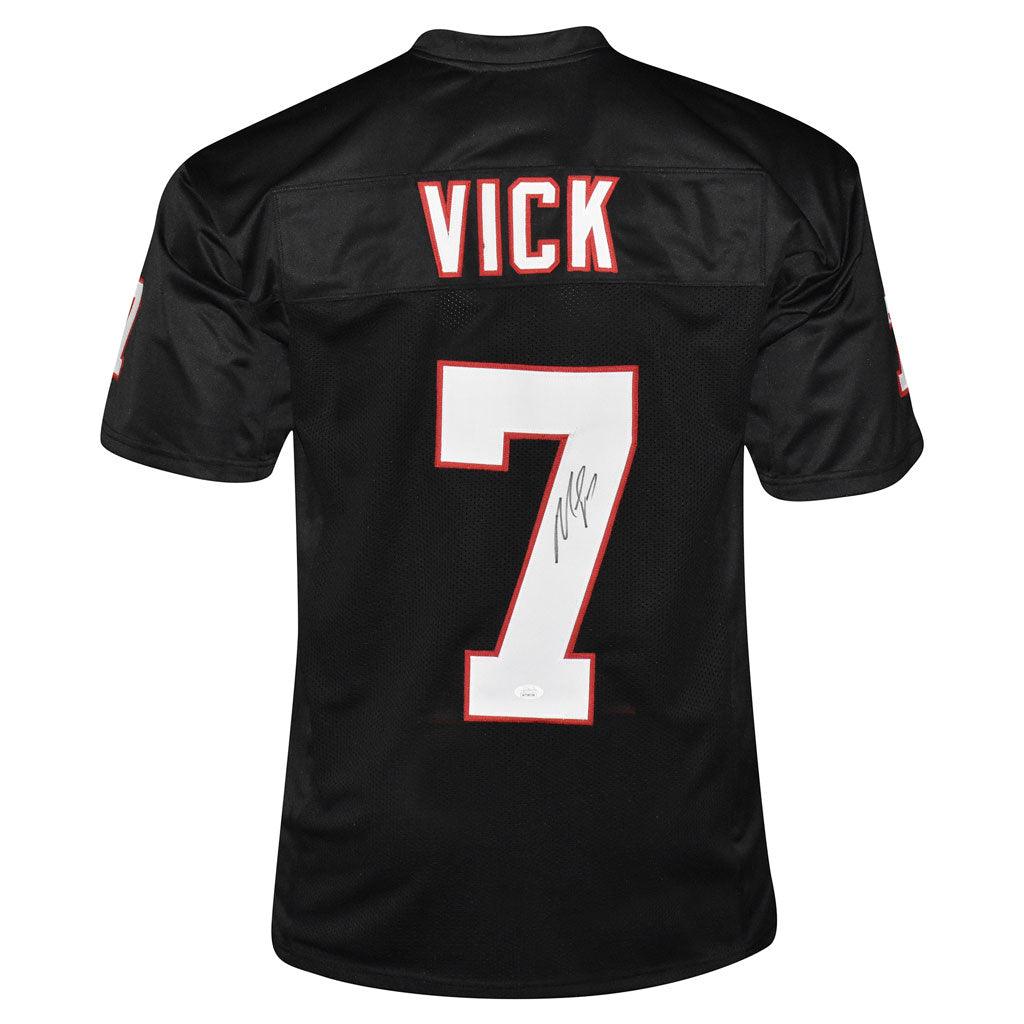 Michael Vick Signed Atlanta White Football Jersey (JSA) — RSA