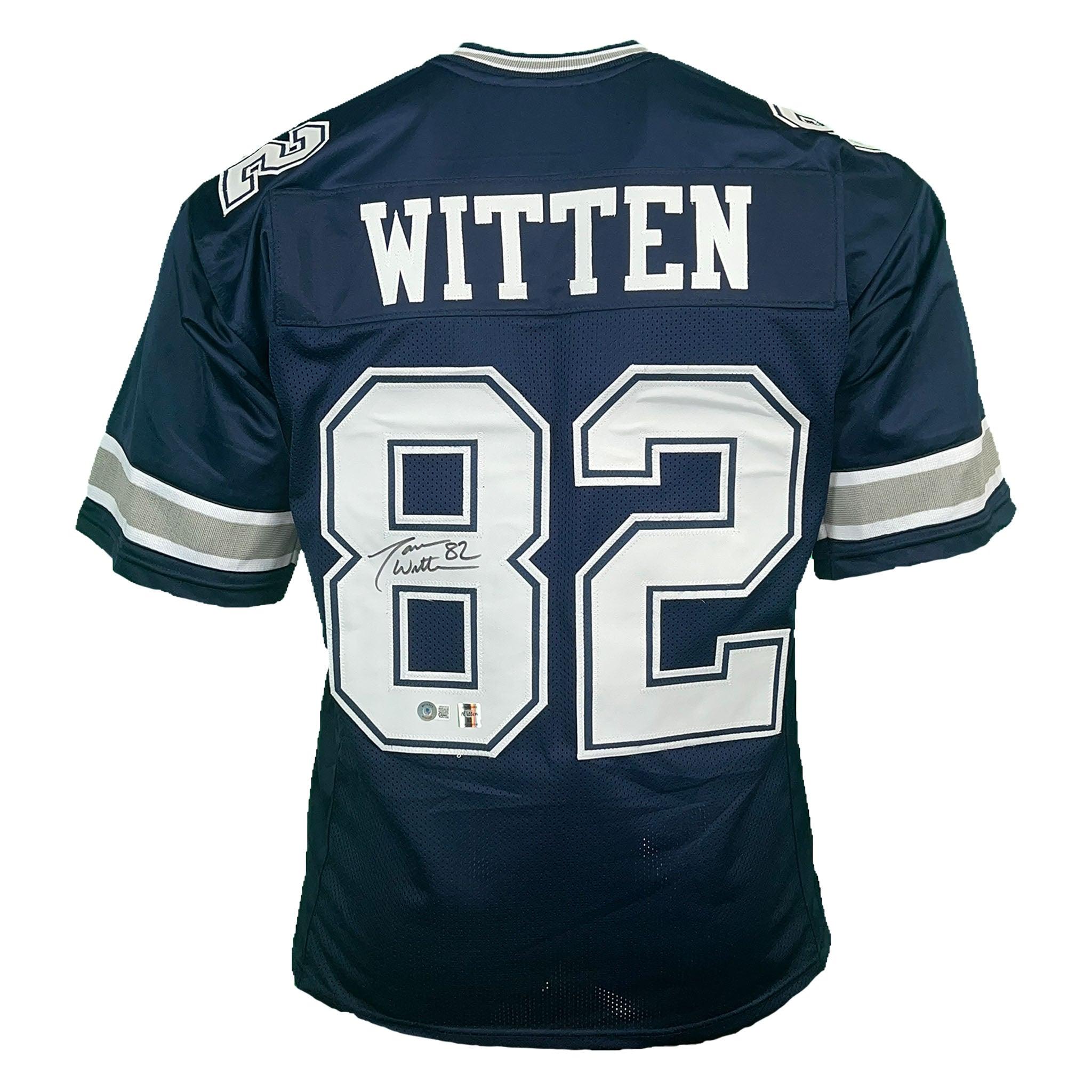 Jason Witten Signed Dallas Pro Blue Football Jersey (Beckett ) — RSA