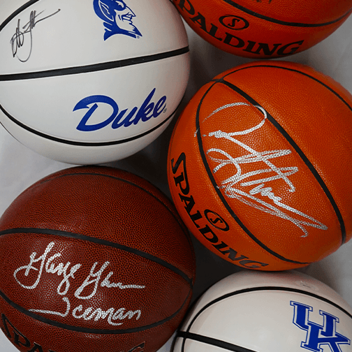 Signed Basketball Memorabilia - NBA Autographs — RSA