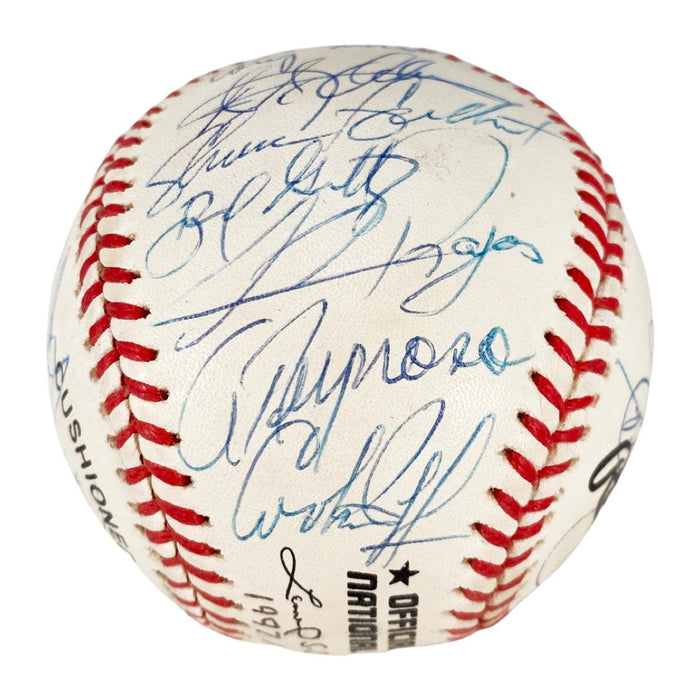 30-Signature 1997 New York Mets Signed Rawlings Official National League RO-N Baseball (JSA) - RSA