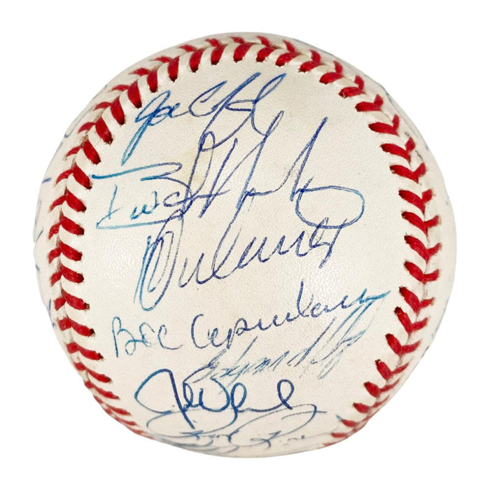 30-Signature 1997 New York Mets Signed Rawlings Official National League RO-N Baseball (JSA) - RSA