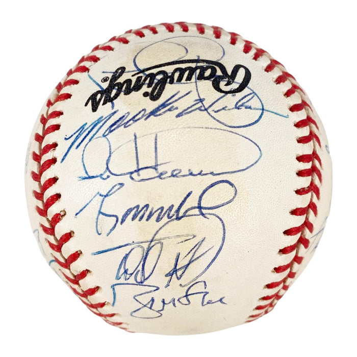 30-Signature 1997 New York Mets Signed Rawlings Official National League RO-N Baseball (JSA) - RSA